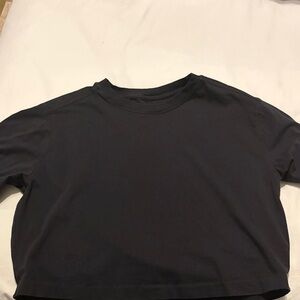 Black Lululemon loose fitted top
